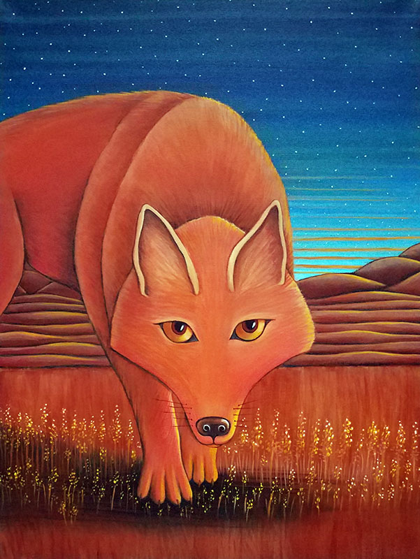 Coyote Spirit Path by Jane Cassidy