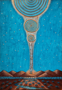 Sunset, Moons Rise by Jane Cassidy