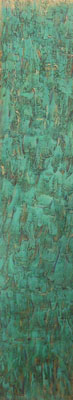 Turquoise and Gold by Jane Cassidy