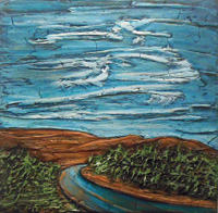 Turquoies Trail II by Jane Cassidy