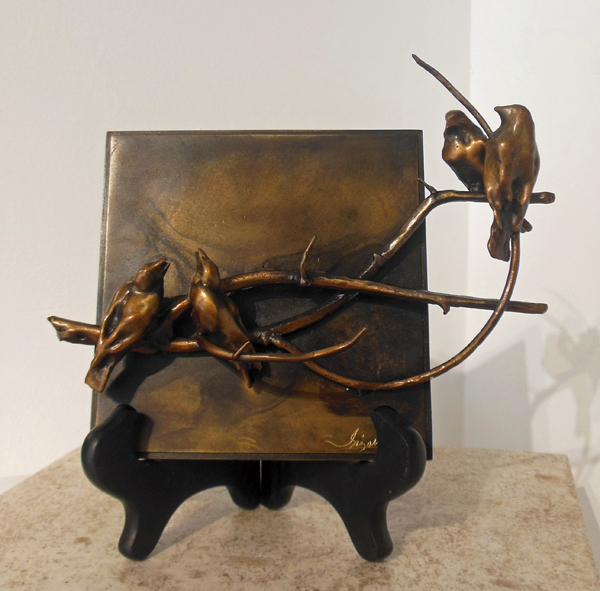 4 Birds on a Branch by Bien Irizarry