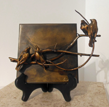 4 Birds on a Branch by Bien Irizarry