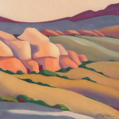 Abiqui Bluffs by Lanna Keller
