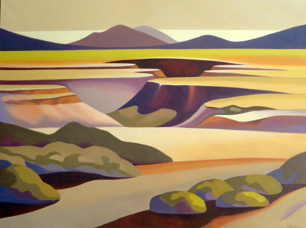 Taos Gorge Summer by Lanna Keller