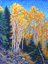 Santa Fe Aspens by 
