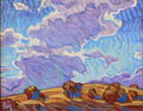 Santa Fe Blue Sky by Brad Price