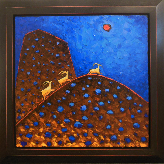Ascent of Blue Moon Mountain by Jill Shwaiko
