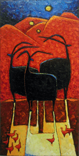 A Moment in Whtie Shadows by Jill Shwaiko