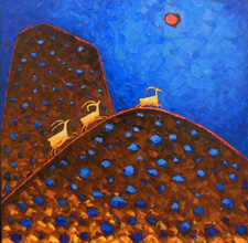 Ascent of Blue Moon Mountain by Jill Shwaiko