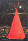 Autumn Night Teepee by Jill Shwaiko