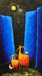 Four with the Moon by Jill Shwaiko