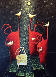 Releasing the Night Birds by Jill Shwaiko