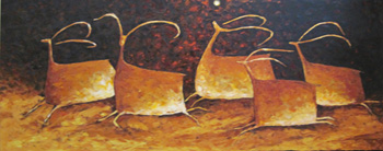Running through the Night by Jill Shwaiko