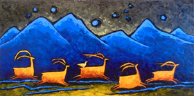 Running with the Dancing Moons by Jill Shwaiko