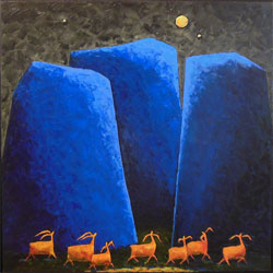 The Moon Watched Over Them by Jill Shwaiko